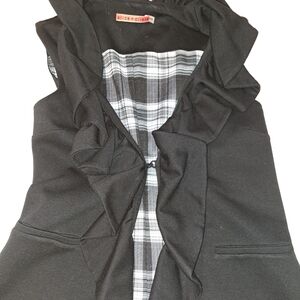 Alice & Olivia Ruffled Vest